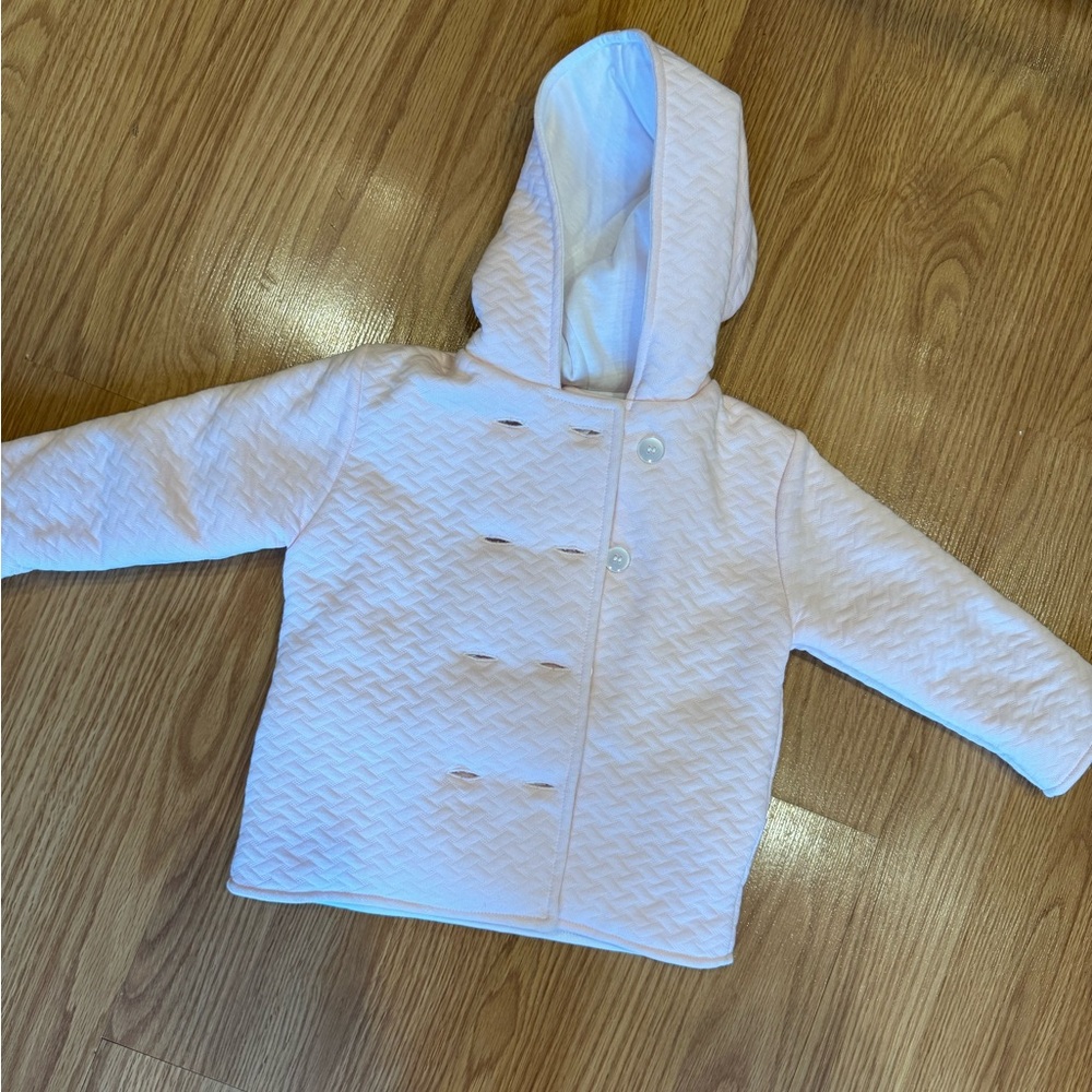 Kissy kissy pale pink jacket